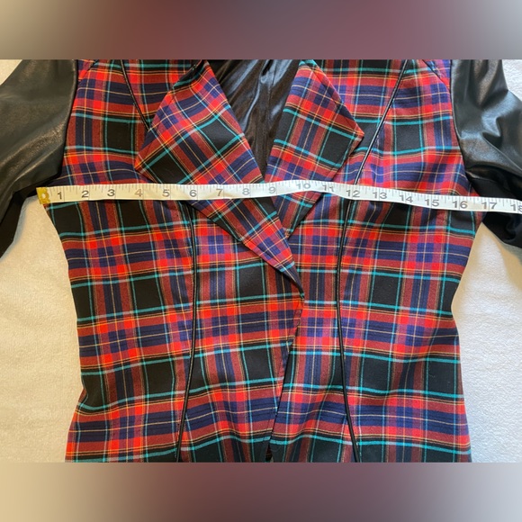 EUC Bianca Nygard cropped plaid jacket - Picture 8 of 10